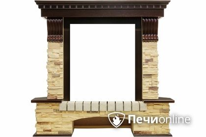 Портал для электрокамина Royal Flame Pierre Luxe угловой сланец под классический очаг в Петропавловске-Камчатском