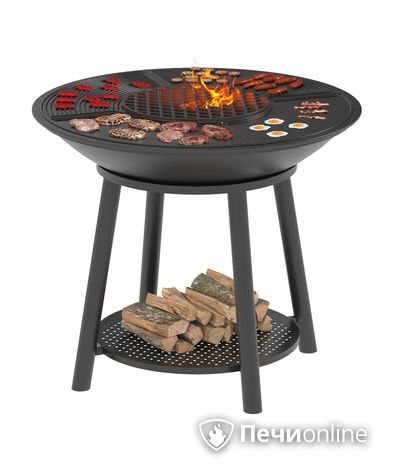 Гриль для дачи Везувий Fantastic Grill Престиж 1000 (чугун) в Петропавловске-Камчатском