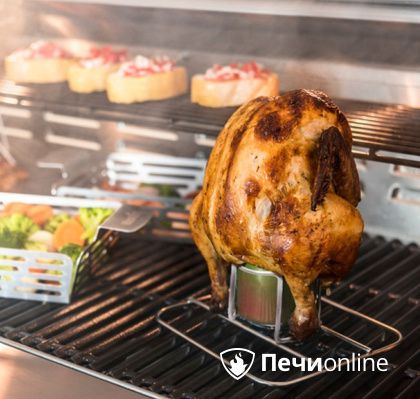 Ростер Char-Broil Grill+ для курицы с креплением для емкости в Петропавловске-Камчатском