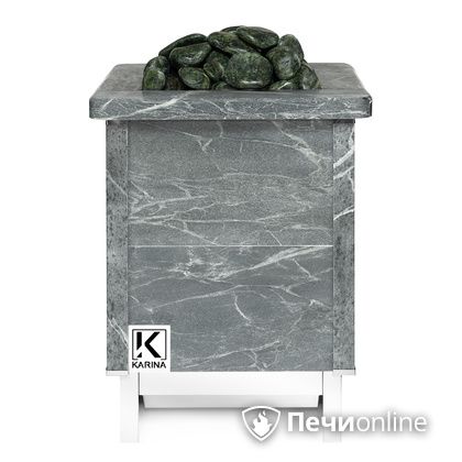 Электрическая печь Karina Quadro 9 кВт mini Талькохлорит в Петропавловске-Камчатском