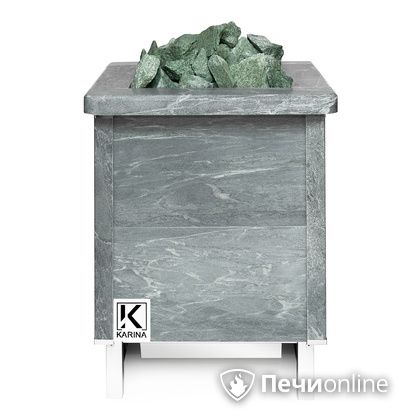 Электрическая печь Karina Quadro 15 кВт Талькохлорит в Петропавловске-Камчатском