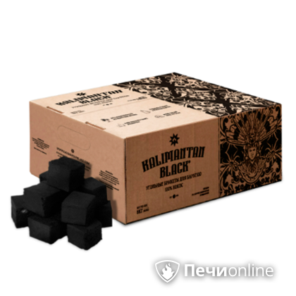  Kalimantan Black Кокосовый уголь для барбекю, 8кг в Петропавловске-Камчатском