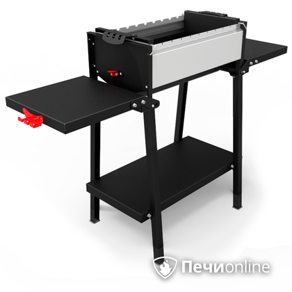 Мангал Grillver Крафтикс Сильвер на подставке в Петропавловске-Камчатском