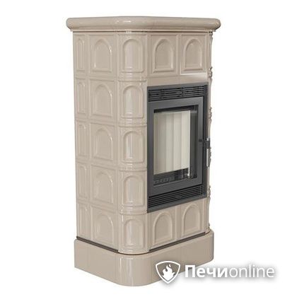 Печь-камин Kratki Blanka 8 kW stove кафельная крем в Петропавловске-Камчатском